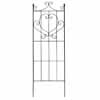 角アイアン・フェンス h120cm (ブラック) (IN-AYF15-120)