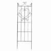 角アイアン・フェンス h150cm (ブラック) (IN-AYF15-150)
