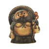 福々狸 古信楽風 13号 (SG-SA17-13) (信楽焼)